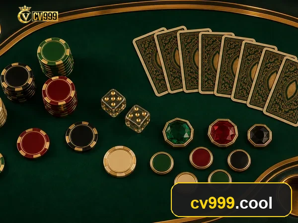 Jacks or Better paytable and draw on the CV999 mobile app